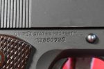 FRI JAN 9, EXCEPTIONAL & VERY RARE 1943 COLT 1911A1 US ARMY SERVICE PISTOL, COMMERCIAL / MILITARY VARIANT, MINT SHARP! - Image 7