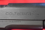 FRI JAN 9, EXCEPTIONAL & VERY RARE 1943 COLT 1911A1 US ARMY SERVICE PISTOL, COMMERCIAL / MILITARY VARIANT, MINT SHARP! - Image 8