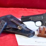 FRI JAN 23, IMPORTANT & EXTREMELY RARE VERY EARLY FN MODEL 1900, BEGLIAN ARMY ISSUED, UNIT MARKED FULL RIG, WITH FN LETTER, IMPOSSIBLE TO LOCATE!