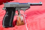 WED JAN 7, EXCEPTIONAL byf 44 P.38 PISTOL, "E" BLOCK, VERY DISTINCTIVE DUAL TONE FINISH, MINT NEW STUNNING! - Image 3