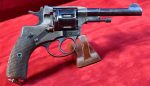 THU FEB 5, VERY SCARCE NON-IMPORT, 1913 DATED WWI IMPERIAL RUSSIAN M1895 NAGANT REVOLVER, SINGLE ACTION ENLISTED MODEL, ALL MATCHING, VERY NICE! - Image 3