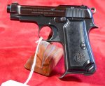 WED JAN 21, WWII ITALIAN ARMY BERETTA MODEL 1934 PISTOL,1938 PRODUCTION, VERY SHARP!