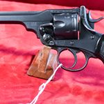 TUE JAN 20,  EXCEPTIONAL, BRITISH WWI 1918/19 DATED WEBLEY MARK VI SERVICE REVOLVER, IN ORIGINAL .455 WEBLEY CALIBER, YOUR BEST FRIEND IN THE TRENCH!