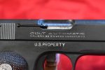 TUE JAN 20, VERY CHOICE & RARE US WWII US PROPERTY MARKED 1903 COLT POCKET HAMMERLESS PISTOL, LATE 1944 PRODUCTION, NOT BRITISH PROOFED, MINT CRISP! - Image 6