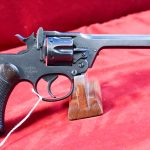 TUE JAN 20, EXCEPTIONAL, BRITISH ARMY VERY EARLY 1932, 2nd YEAR PRODUCTION ENFIELD No2 MkI .38/200 SERVICE REVOLVER, UN-ALTERED HAMMER & VERY CRISP!
