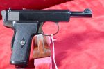 TUE JAN 27, EXTREMELY SCARCE 1914 PRODCUTION, MODEL 1909 WEBLEY AUTOMATIC PISTOL, 9mm BROWNING LONG, SHIPPED TO BELGIUM 2 MONTHS BEFORE WWI, VERY SHARP! - Image 3