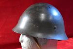 JAPANESE WWII TYPE 90 ARMY HELMET, STRAPS INTACT, RARE DESIRABLE LARGE SIZE VERY SHARP! - Image 3