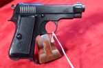 TUE FEB 17, EXCEPTIONAL & EXTREMELY RARE 1944 ITALIAN SOCIALIST REPUBLIC BLANK SLIDE VARIANT MODEL 1934 BERETTA PISTOL, ITALIAN AIR FORCE MARKED!