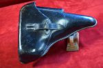 ORIGINAL GERMAN WWII dla 42 coded (Karl Barth) BLACK HARDSHELL P.38 HOLSTER, MINT CRISP SCREAMER! - Image 2