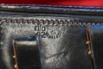 ORIGINAL GERMAN WWII dla 42 coded (Karl Barth) BLACK HARDSHELL P.38 HOLSTER, MINT CRISP SCREAMER!