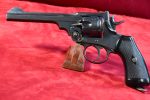 WED FEB 11, VERY SCARCE BRITISH ARMY 1926 ENFIELD MARK VI .455 SERVICE REVOLVER, ALL MATCHING, NOT EXPORT MARKED! VERY SHARP! - Image 3