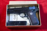 MON FEB 16, EXTREMELY RARE & STUNNING, US WWII COLT M1908 U.S. PROPERTY MARKED GENERAL OFFICER’S PISTOL, MINT CRISP CONDITION! WITH BOX & 2 "M" MARKED SPARE MAGS!