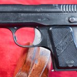 MON FEB 9, EXTREMELY RARE & NEVER SEEN, FACTORY NICKEL FINISH, SIMSON MODEL 1926 VEST POCKET PISTOL, ONLY 2nd ONE WE HAVE EVER SEEN!