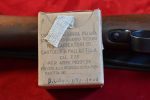 THU MAR 26,  ITALIAN WWII M38 CARCANO SHORT RIFLE, 7.35mm, 1939 TERNI PRODUCTION WITH SLING & FOLDING BAYONET!  VERY SHARP! OF COURSE NON IMPORT! WITH AMMO TOO! - Image 4