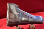 SCARCE MAKER, dla 44 CODED (KARL BARTH, WALDBROHL) TAN FN HIGH POWER HOLSTER, VERY SHARP! - Image 4