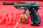 WED MAR 25, EXCEPTIONAL & ULTRA RARE byf 44 P.38 PISTOL, NAZI POLICE “EAGLE/F” DUAL TONE, ONLY 1500 MADE, MINT CRISP STUNNING!