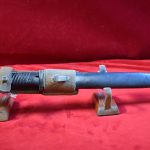 THU MAR 19, GERMAN WWII ORIGINAL RARE MAKER MATCHING ELITE DIAMANT 98K MAUSER BAYONET WITH RARE TROPICAL AFRIKA CORPS FROG, MINT CRISP!