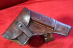 EARLY 1941-42 bnz MADE TAN RADOM HOLSTER, NICE!