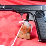 MON MAR 30, ULTRA RARE 1940 NAZI OCCUPATION WaA613 ACCEPTED DUTCH PREWAR CONTRACT FN 1922 PISTOL, RARE .380 CALIBER, TYPE B VARIANT, MINT CRISP!