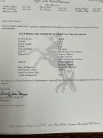 MON APR 13, VERY CHOICE OSS ISSUE “US PROPERTY” MARKED 1903 COLT PISTOL, SHIPPED TO THE O.S.S. SEPT 26, 1944, VERY SHARP! COLT LETTER INCLUDED TOO! - Image 2