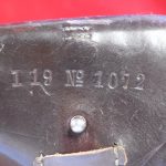 VERY RARE SWEDISH M/39 P.38 HEERES PISTOLE HOLSTER, UNIT MARKED! SELDOME SEEN!
