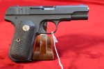 WED APR 1, OUTSTANDING & RARE US WWII US PROPERTY MARKED 1903 COLT POCKET HAMMERLESS PISTOL, LATE 1944 PRODUCTION, NOT BRITISH PROOFED, WITH ORIGINAL MATCHING BOX, MANUAL AND ROD, MINT CRISP! - Image 4