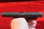 WED APR 1, OUTSTANDING & RARE US WWII US PROPERTY MARKED 1903 COLT POCKET HAMMERLESS PISTOL, LATE 1944 PRODUCTION, NOT BRITISH PROOFED, WITH ORIGINAL MATCHING BOX, MANUAL AND ROD, MINT CRISP! - Image 8