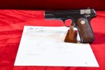 MON APR 13, EXCEPTIONAL &, EXTREMELY RARE & SELDOM SEEN, US WWII COLT M1908 U.S. PROPERTY MARKED GENERAL OFFICER’S PISTOL, MINT NEW CONDITION! WITH COLT LETTER TOO!