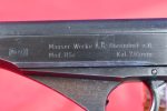 THU APR 2, OUTSTANDING & ULTRA RARE VERY LATE WAR MAUSER HSc PISTOL, POLICE EAGLE/F MARKED, ONLY 2500 MADE, MINT CRISP STUNNING! - Image 5