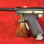 SOLD MON APR 27, EXCEPTIONAL & EXTREMELY DESIRABLE JAPANESE BABY NAMBU PISTOL, TOKYO ARSENAL PRODUCTION, WITH MATCHING MAGAZINE!!!