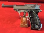 SOLD  EXCEPTIONAL & ULTRA RARE byf 44 P.38 PISTOL, NAZI POLICE “EAGLE/F” DUAL TONE, ONLY 1500 MADE, MINT CRISP STUNNING!