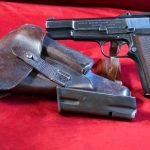 MON APR 6, IMPORTANT & ULTRA RARE NAZI SLOTTED TANGENT FN/BROWNING HIGH POWER PISTOL, WaA613 INSPECTED, SUB-VARIANT 1, NOV, 1940, FULL RIG WITH jor 1941 HOLSTER & 2 WaA613 MAGS TOO!