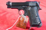 WED APR 15, VERY SCARCE ITALIAN PARTISAN CARRIED LATE WAR MODEL 1935 BERETTA PISTOL, BLANK SLIDE, "CAL 7.65" MARKED, WITH VERY RARE ITALIAN PARTISAN OPEN TYPE HOLSTER, VERY SHARP! - Image 3
