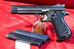 THU MAY 7, SIG P210-2 9m/m PISTOL, MINT CRISP EXAMPLE WITH 2 SPARE MAGS!