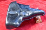 VERY RARE SWEDISH M/39 P.38 HEERES PISTOLE HOLSTER, UNIT MARKED! SELDOM SEEN!