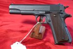 MON MAY 4, EXCEPTIONAL, US WWII COLT 1911A1 US ARMY SERVICE PISTOL, LATE WAR, AUGUST, 1945 PRODUCTION, 100% CORRECT & MINT NEW!
