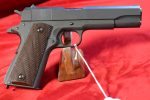 MON MAY 4, EXCEPTIONAL, US WWII COLT 1911A1 US ARMY SERVICE PISTOL, LATE WAR, AUGUST, 1945 PRODUCTION, 100% CORRECT & MINT NEW! - Image 3