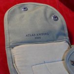 THU MAY 7, RARE HARD TO FIND, UN-ISSUED 1944 DATED, ATLAS AWNING, M1A1 PARATROOPER JUMP BAG, MINT NEW!