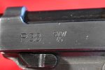 MON MAY 4, EXCEPTIONAL & EXTREMELY RARE NAZI ISSUE MAUSER SVW 45 P.38 PISTOL, VERY LATE END OF WAR, FINAL NAZI PRODUCTION “F” BLOCK, MINT CRISP! - Image 4