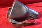 JAPANESE TYPE 14, NAMBU HOLSTER WITH HARD TO FIND SHOULDER STRAP, VERY NICE!