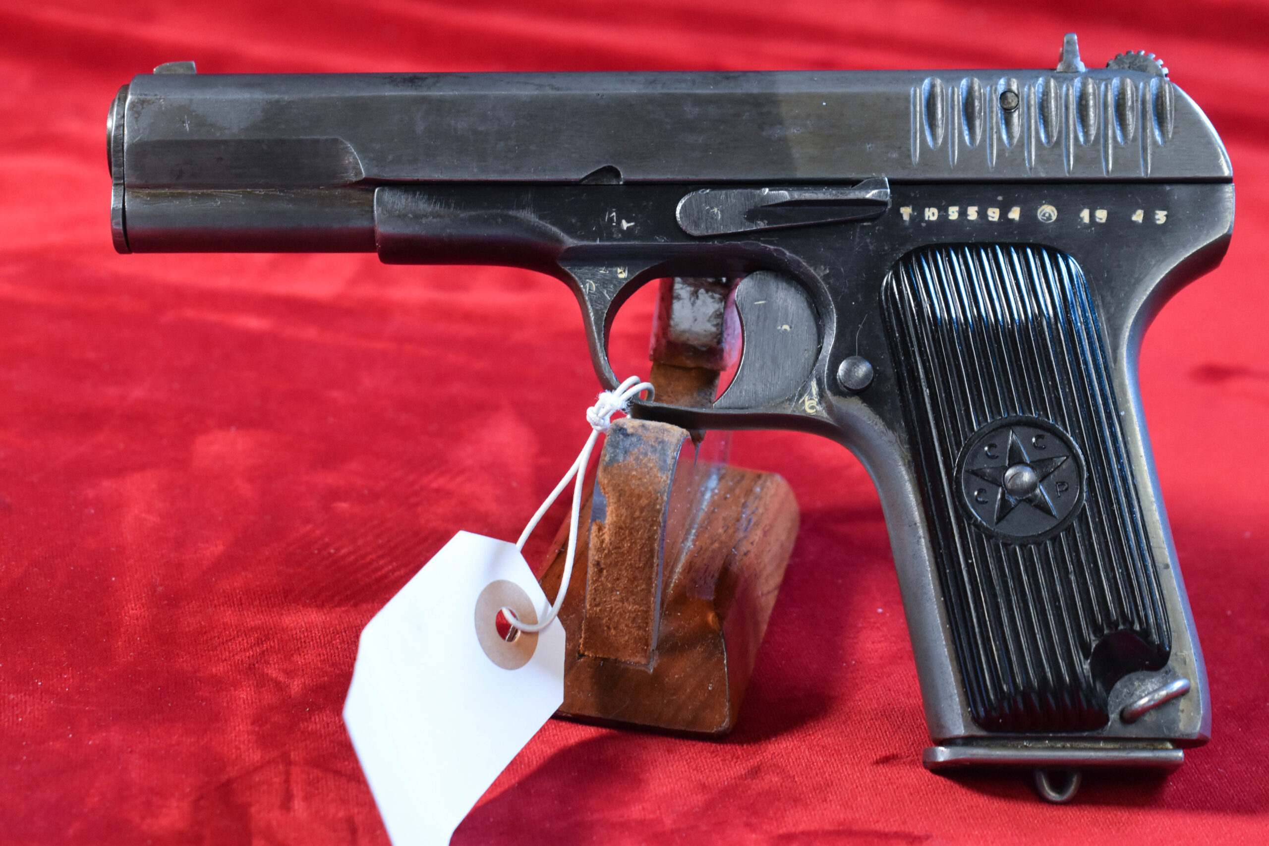SOLD EXTREMELY HARD TO FIND SOVIET 1943 TT-33 TOKAREV PISTOL, MATCHING MAG!  KURSK SPECIAL!
