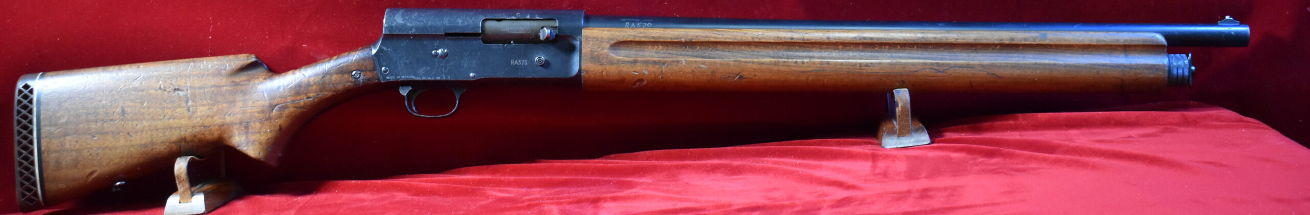 WED JUN 17, VERY RARE RHODESIAN FN A5 JUNGLE/RIOT SHOTGUN, 7 SHOT, BUSH WAR SHOTGUN, WITH CULT STATUS!