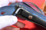 ORIGINAL FN 1922 DUTCH LEATHER HOLSTER WITH CLEANING ROD! NAZI MODIFIED BELT LOOP TOO! - Image 4