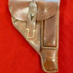 ORIGINAL WWII GERMAN WALTHER PP TAN HOLSTER, NICE!