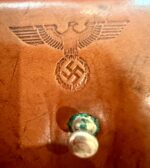 TUE JUNE 16, ORIGINAL AND EXTREMELY RARE NAZI PARTY LEADER HOLSTER FOR THE WALTHER PPK - Image 2