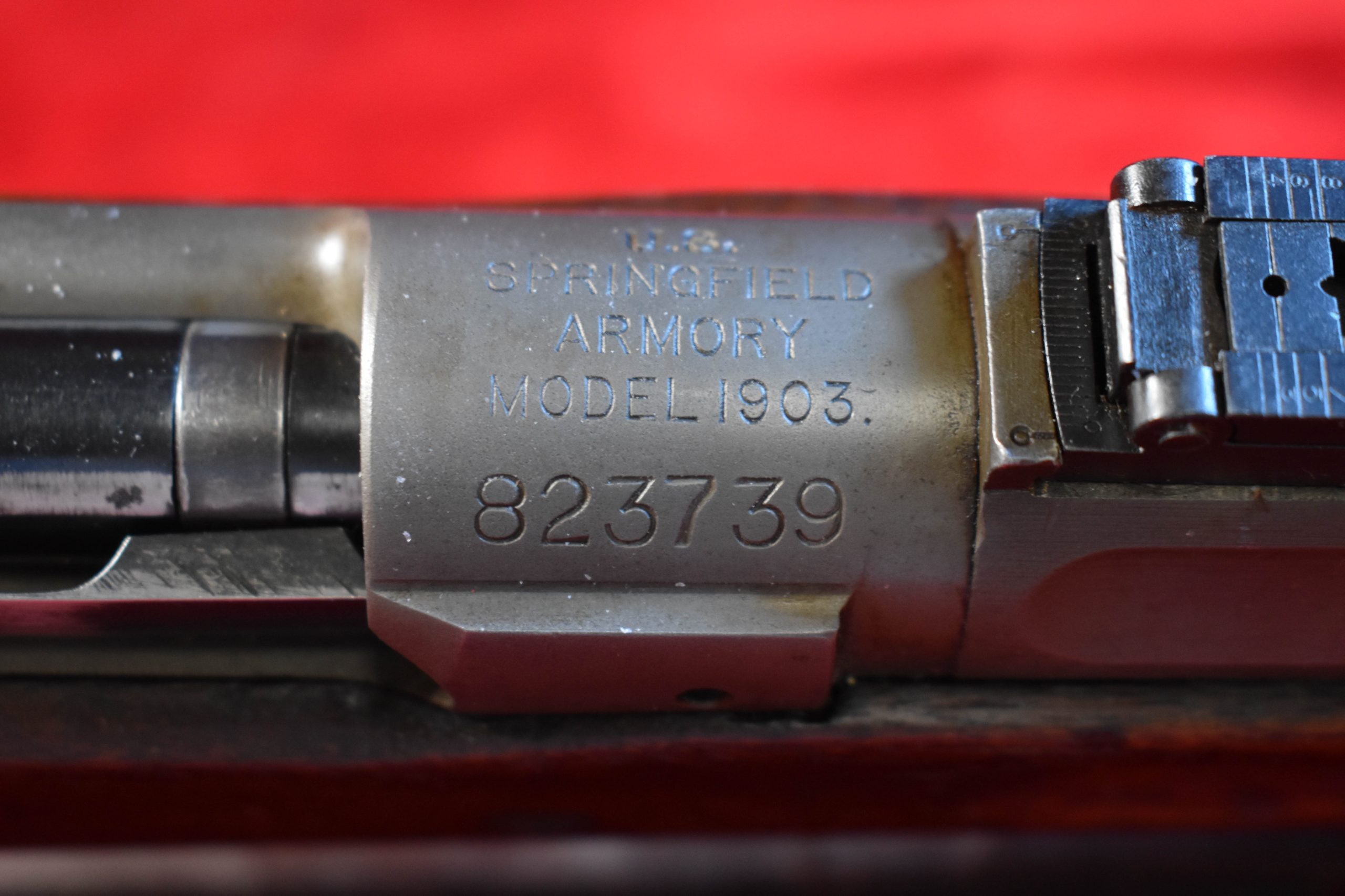 GUNNYR-4 TUE JUN 2, US WWI/WWII CARRIED M-1903 SPRINGFIELD RIFLE, MARCH 1918 PRODUCTION, WITH SLING & OILER, USMC ISSUED, GUADALCANAL SPECIAL! - Image 1