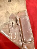 ORIGINAL WWII GERMAN WALTHER PP TAN HOLSTER, NICE! - Image 5