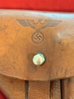 TUE JUNE 16, ORIGINAL AND EXTREMELY RARE NAZI PARTY LEADER HOLSTER FOR THE WALTHER PPK - Image 4