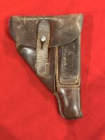 FRI JUNE 19, ORIGINAL WW2 GERMAN WALTHER PP LEATHER HOLSTER