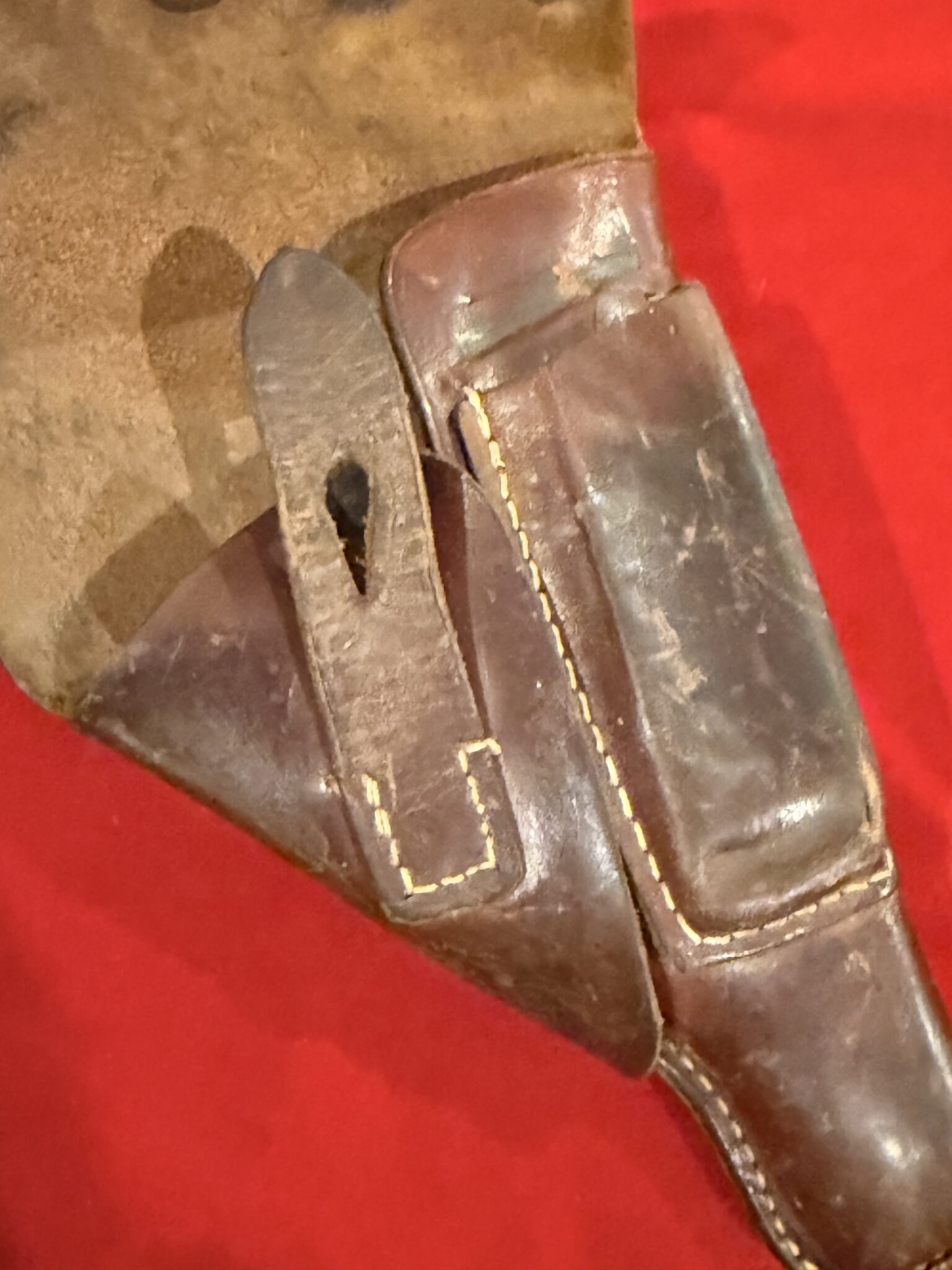 Fri June 19 Original Ww2 German Walther Pp Leather Holster Pre98 